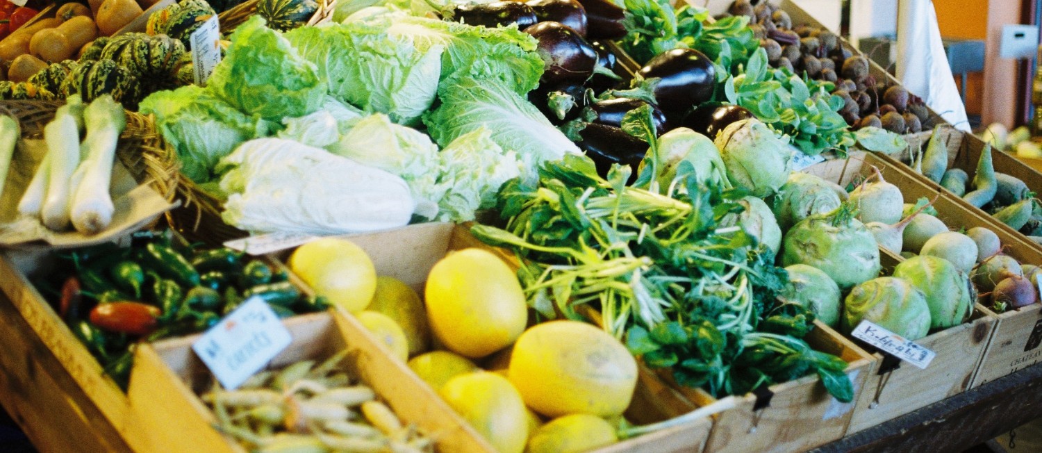 Photo of fresh vegetables ready for purchase