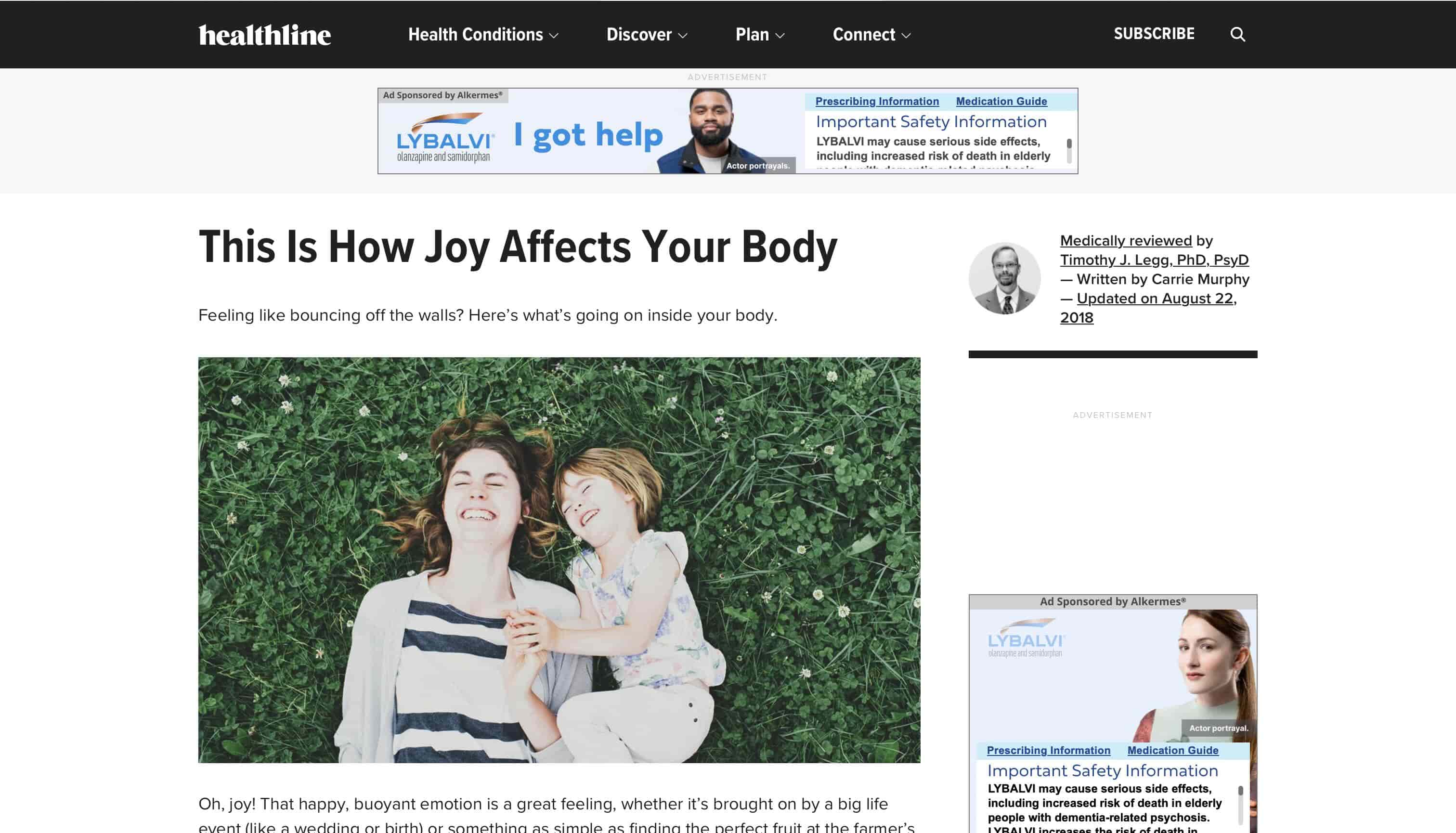 Screenshot of This is How Joy Affects Your Body