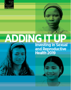 Screen shot of article cover: Adding it Up: Investing in Sexual and Reproductive Health 2019