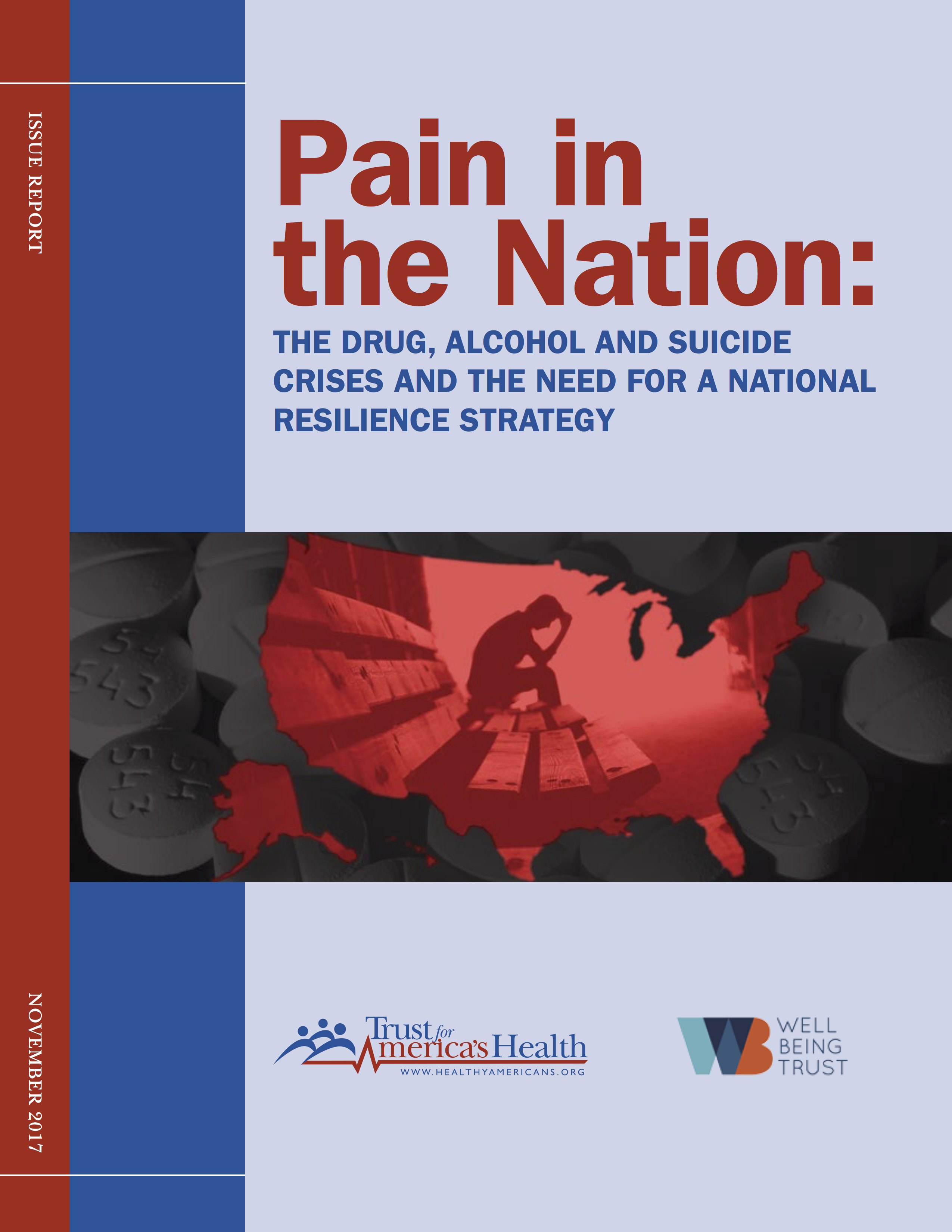 Cover page for Pain in the Nation report