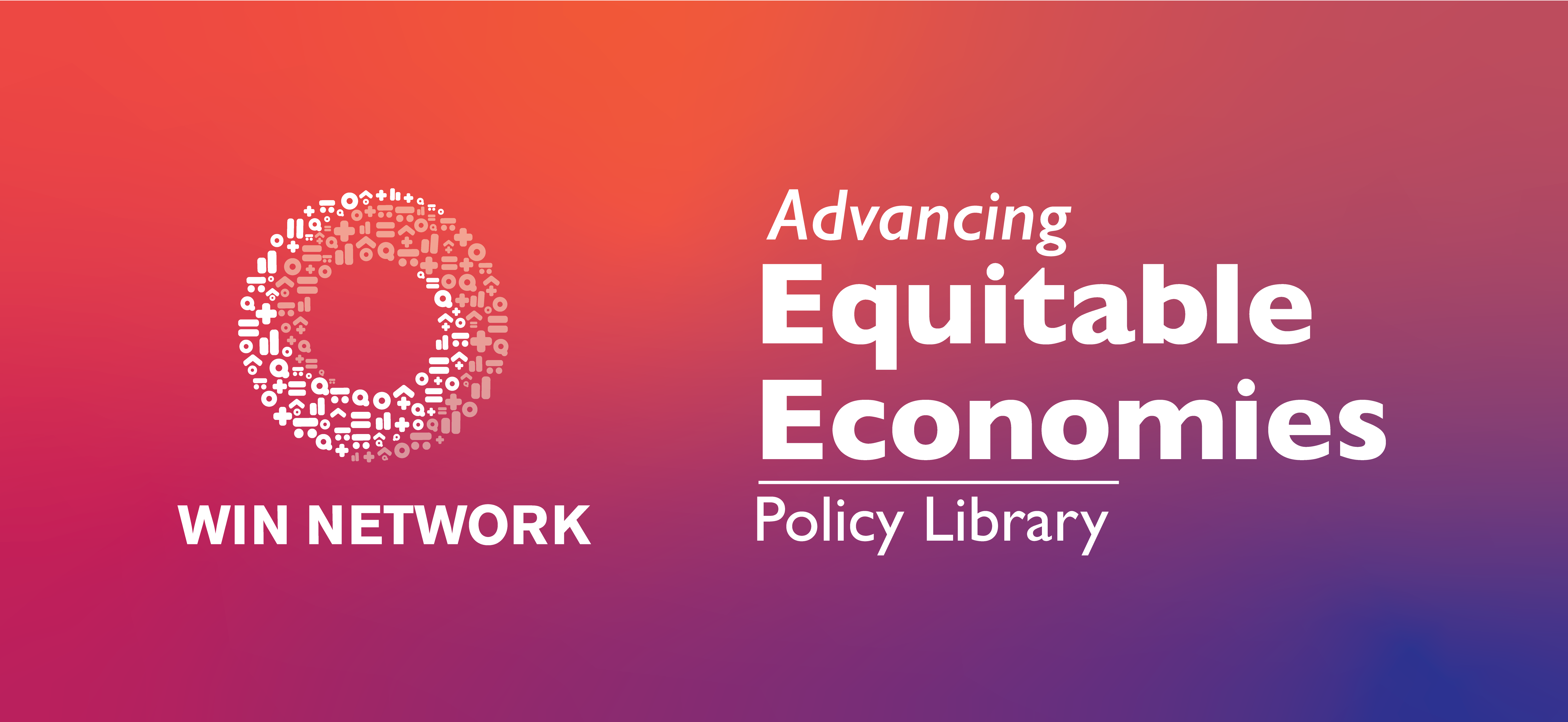 Advancing Equitable Economies Policy Library logo