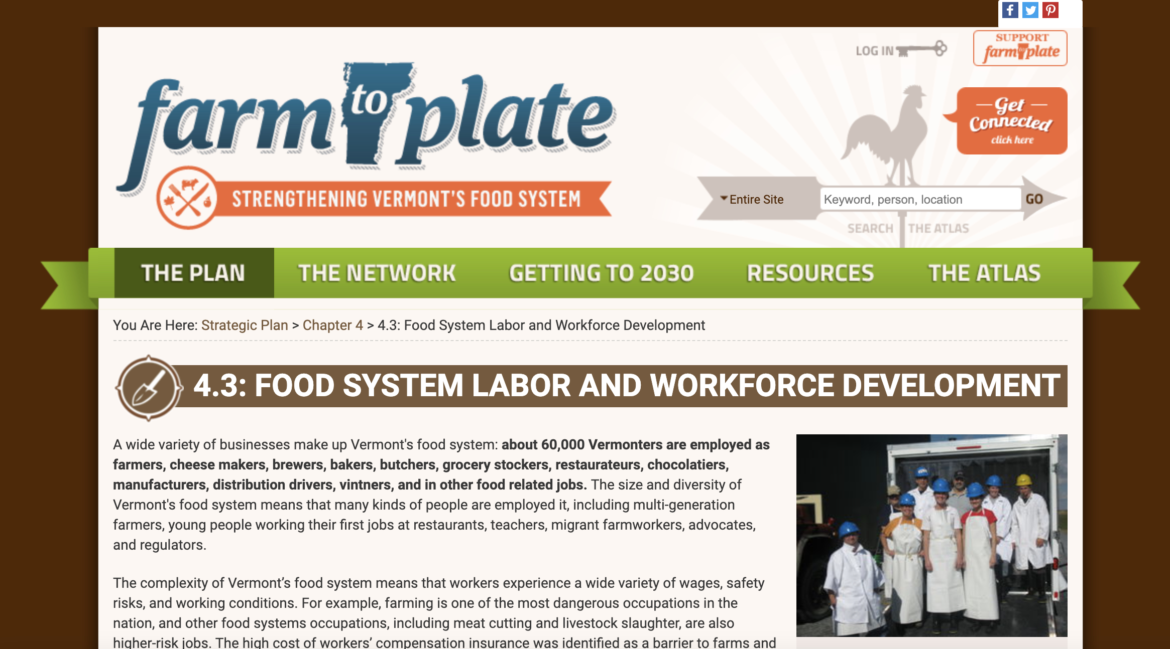 Food System Labor and Workforce Development