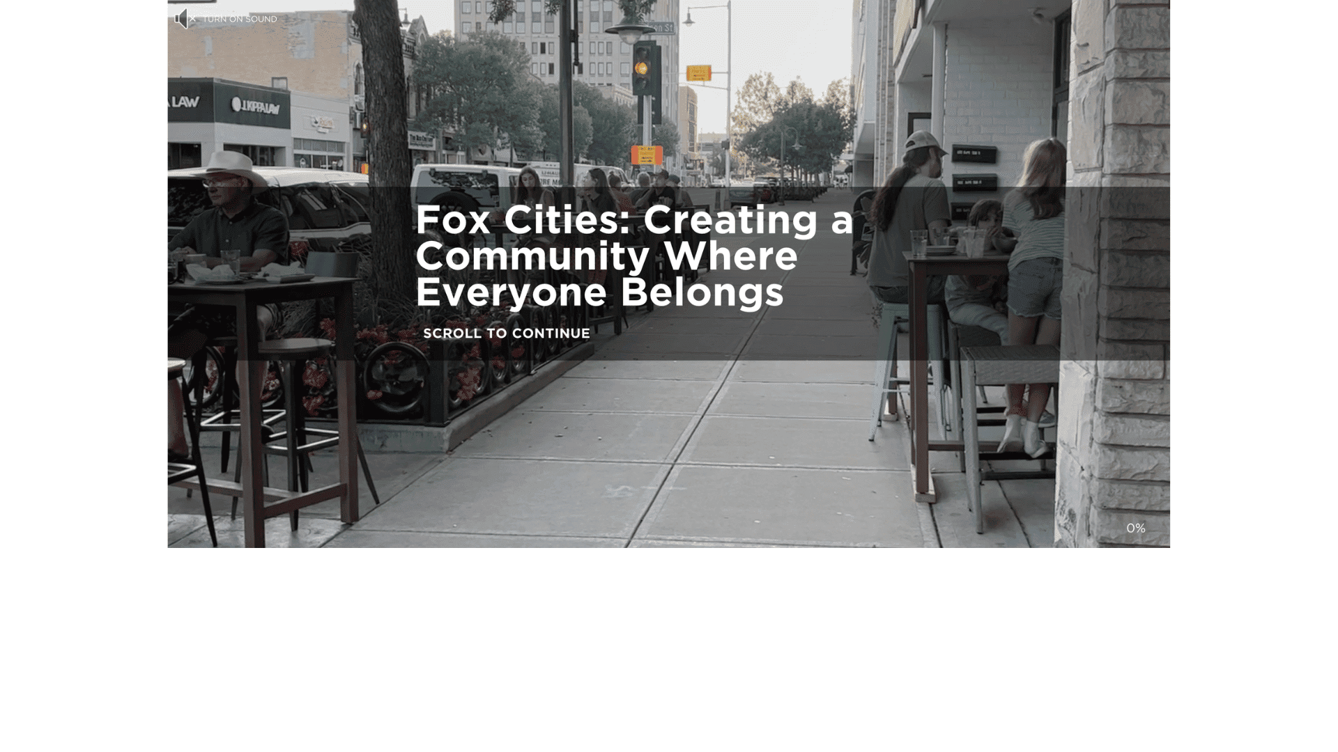 Screen capture of  Imagine Fox Cities: Creating a Community Where Everyone Belongs