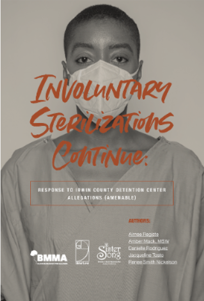 Screen shot of article cover: Involuntary Sterilizations Continue: Response to Irwin County Detention Center Allegations
