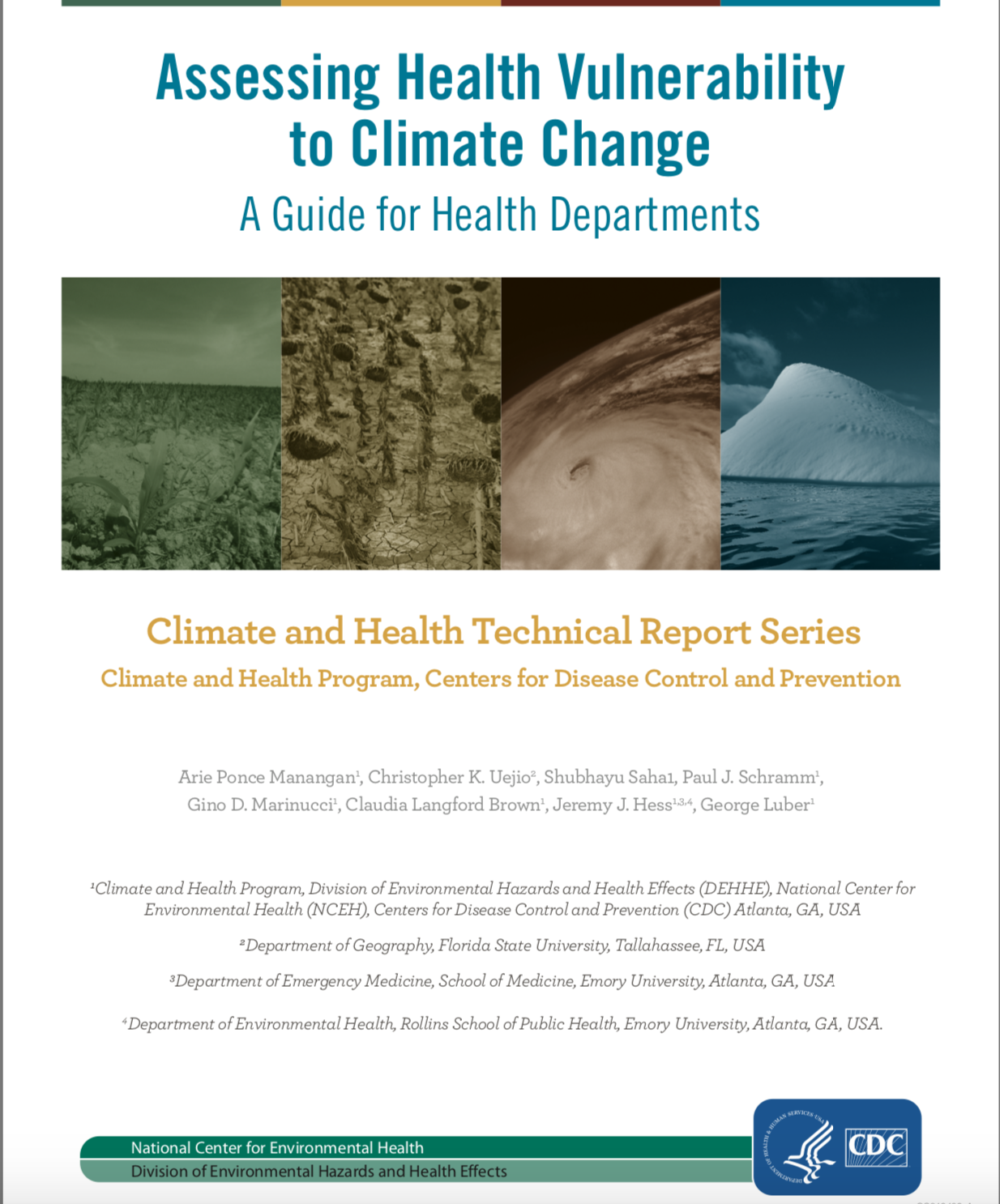 Assessing Health Vulnerability