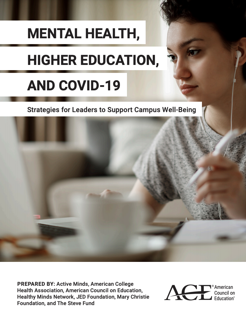 Cover page of report