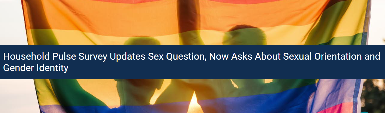 Screenshot of article photo: Phase 3.2 of Census Bureau Survey Questions Now Include SOGI, Child Tax Credit, COVID Vaccination of Children
