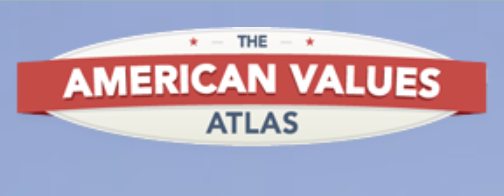 Screenshot of cover logo: American Values Atlas